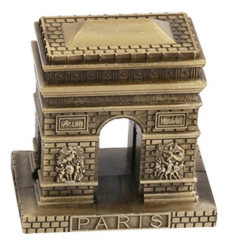 Retro Paris Arco De Triunfo Decoración Aleación Creativa De