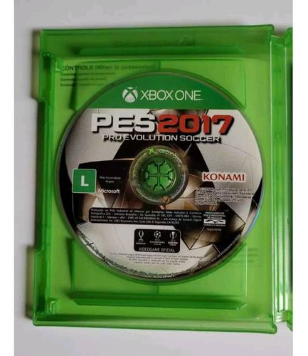 Pes 2017 - Pro Evolution Soccer - Xbox One (Usado)