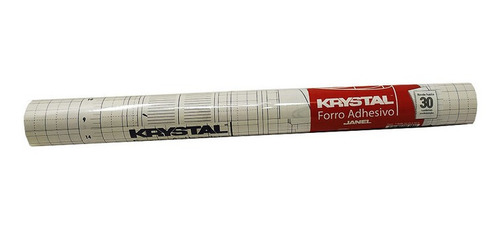Forro Adhesivo Janel Krista Rollo Transparente 45cmx10m