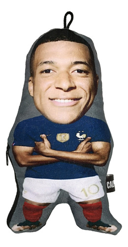 Cojin Kylian Mbappé Chiquito 27cm - Cojin Mini