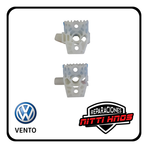Soportes P/ Maquina Levanta Vidrio Vw Vento 2011/2018 Der