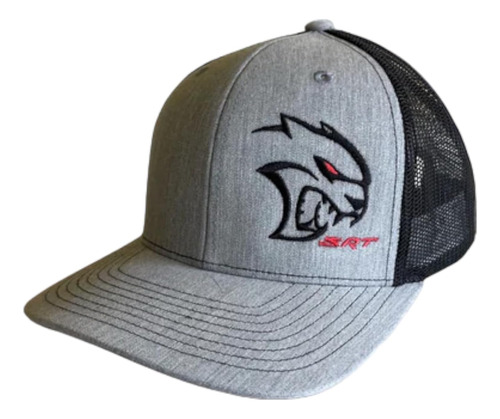 Srt Hellcat Redeye Gorra De Camionero Premium Snapback Gris