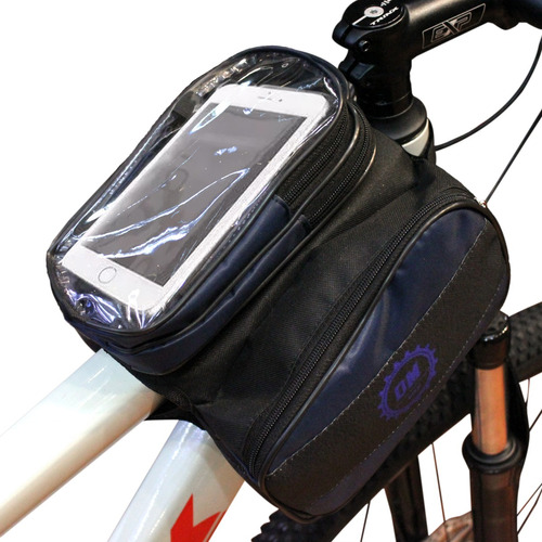 Bolso Porta Celular Bicicleta Tactil C/ Alforjas 4 Bolsillos