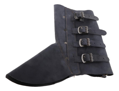 Leather Foot Guard For Welder Blue