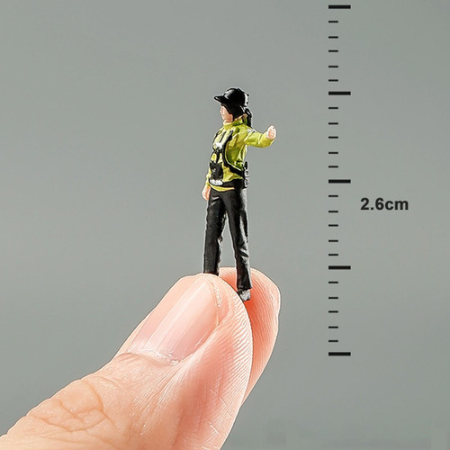Figuras De Resina Para Decoración De Escenas En Gesto De Ir