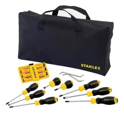 Juego De Destornilladores Stanley Stmt65616l 16 Piezas