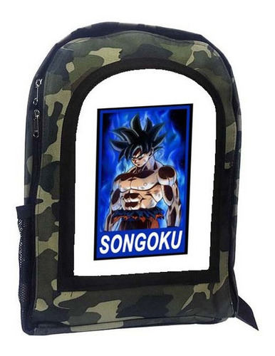 Mochila Camuflada Dragon Ball A47