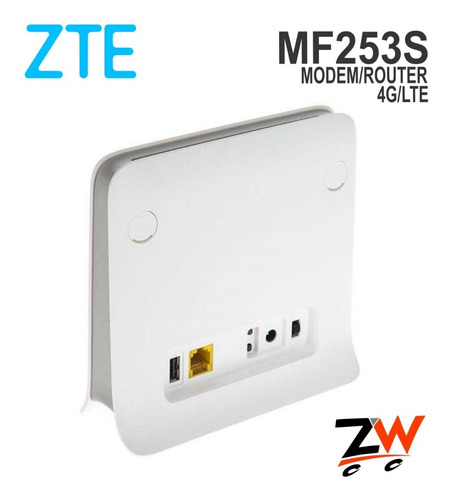Modem Router Multibam Zte Mf253s Wifi Digitel 4g Lte