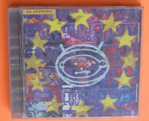 U2 Zooropa Cd Original Island Records 1993 Usa Polygram Rock