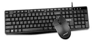 Kit Teclado Y Mouse Antryx Precision Ps950 V2 Cable Usb