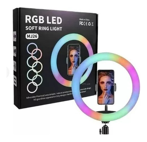 Aro De Luz Led Rgb 30cm