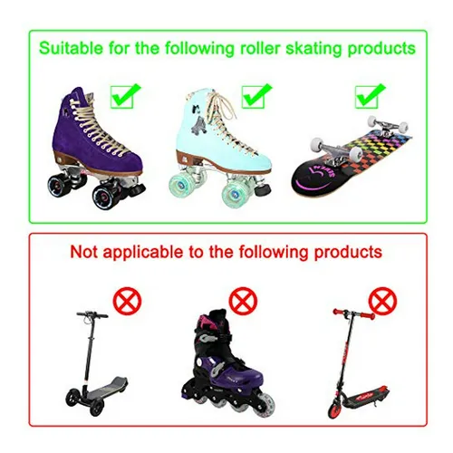 Ruedas De Patines Con Luces Led Y Rodamientos Para Skate 82a