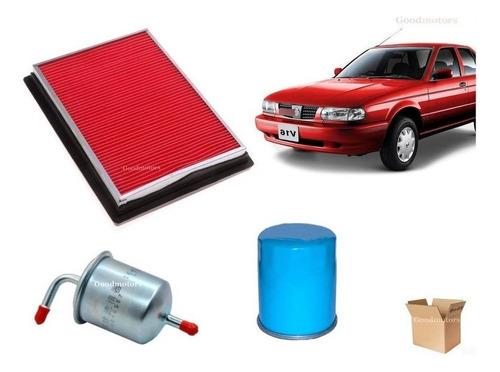 Kit Filtros Aire-aceite-benc Nissan V16 1.6 Mex 1993-2010