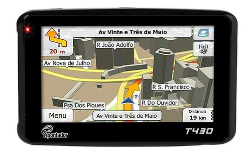 Carregador Veicular Compativel Para Gps Apontador T430