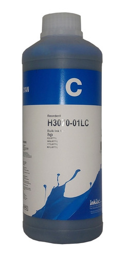 Litro De Tinta Marca Inktec H3070 Compatible Para Hp Dye