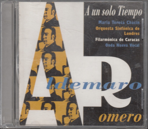 Aldemaro Romero. A Un Solo Tiempo. Cd Originalusado Qqb.