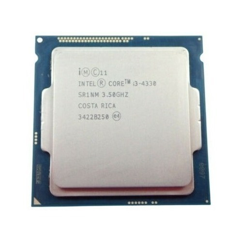 Imagen 1 de 1 de Procesador gamer Intel Core i3-4330 BX80646I34330 de 2 núcleos y  3.5GHz de frecuencia con gráfica integrada