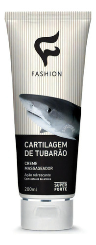  Creme Massageador Cartilagem De Tubarão 200ml Fashion 12 Un