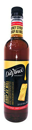 Sirope Clásico De Miel Davinci Gourmet, 750 Ml