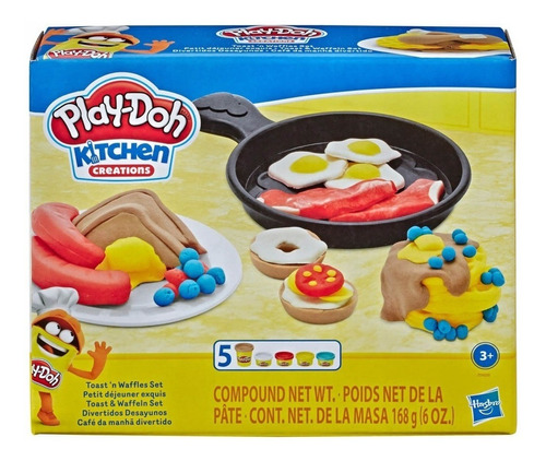 Massinha Play Doh Kitchen Creation Café Da Manhã Divertido