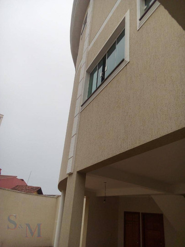 Imagem 5 de 18 de Sobrado Com 3 Dormitórios À Venda, 147 M² Por R$ 600.000,00 - Parque Jaçatuba - Santo André/sp - So0238