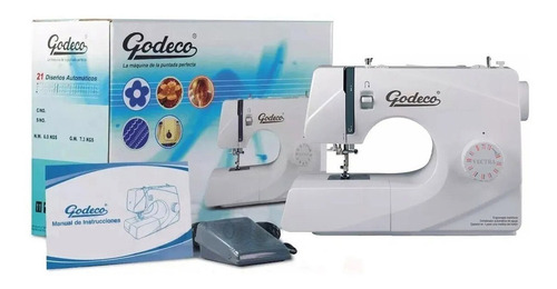Imagen 2 de 3 de Maquina De Coser Godeco Vectra Portatil