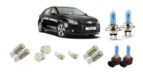 Kit Gm Cruze Lampadas Led Farol Milha 2011 2012 2013 2014