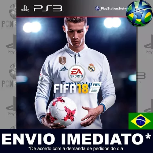 Fifa 18 Fifa 2018 Ps3 Dublado Português Br Psn Jogo Digital