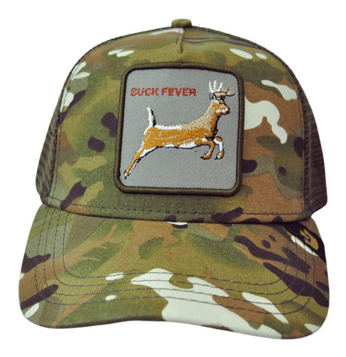 Gorra Animales Trucker Ciervo Buck Fever Camuflaje