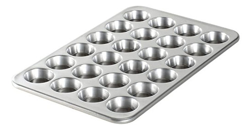 Molde Para Muffins Petite Comercial De Aluminio Natural Nórd