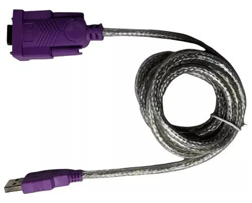 Cable Convertidor De Usb Macho A Serial Db-9 Rs-232 Macho