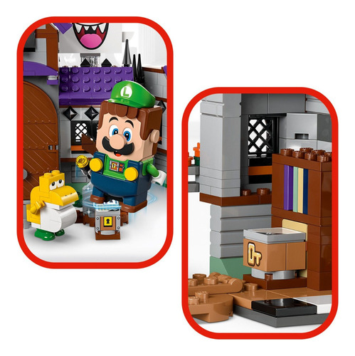 Mansão assombrada de LEGO® Super Mario King Boo 71436