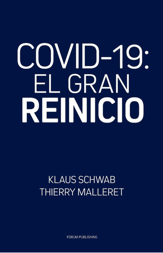 Imagen 1 de 2 de Libro: Covid-19: El Gran Reinicio, En Español