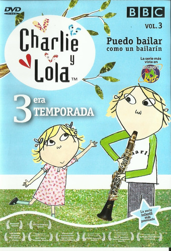 Charlie Y Lola Puedo Bailar Temporada 3 | Dvd Serie Nuevo