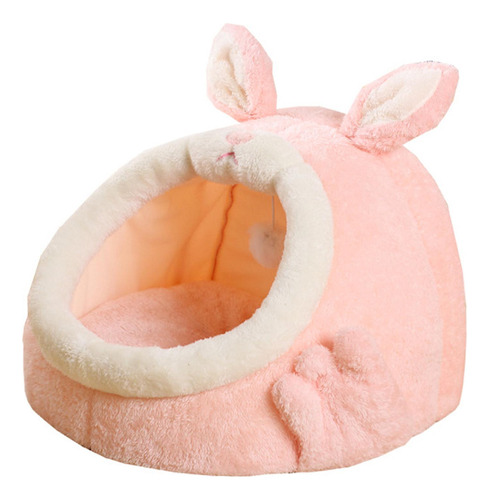 Cama Cueva Para Gatos, Cama Para Dormir Para Rosa Grande