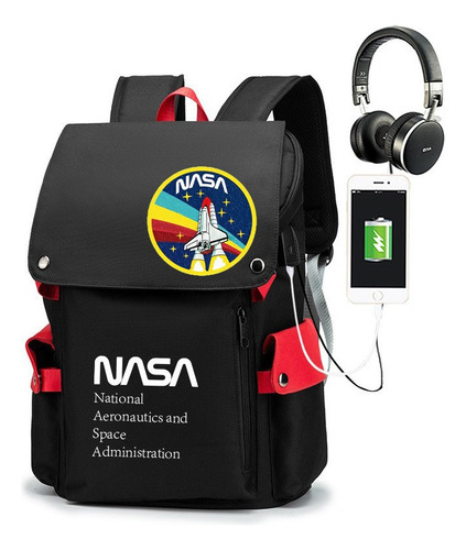 Mochila De Astronauta De La Nasa, Mochila Escolar Para Estud