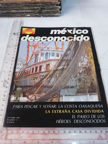 Revista México Desconocido Salmo 71 Octubre 1982