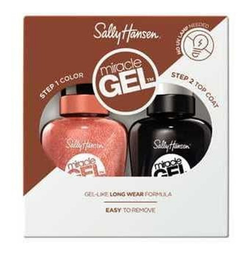Esmalte Miracle Gel Dual Pack Terra Copa Sally Hansen