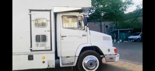 Mercedes Benz 1215 Con Caja Y Plancha Trasera Motor Nuevo
