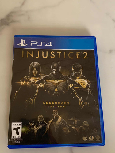 Injustice 2 Gold Edition Ps4