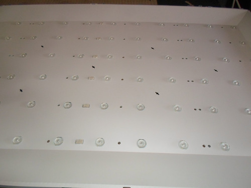 Barramento Led Tv Philips 46pfl3008d/78 2 Conectores