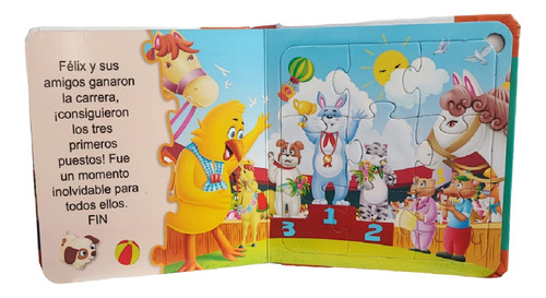 Libro Interactivo Infantil Cuento Félix Y Los Caballos