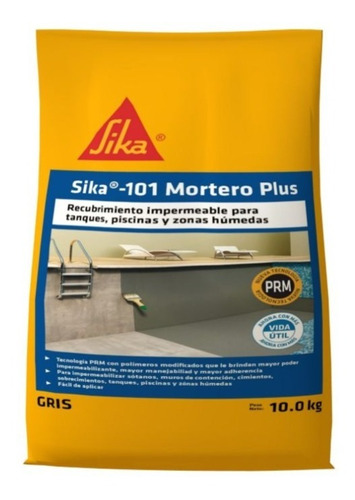 Recubrimiento Impermeable Construccion Blanco 10kg Sika