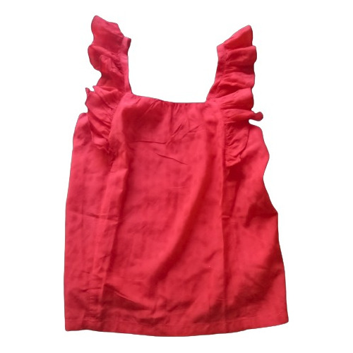 Blusa Musculosa Con Volados Rapsodia Girls Talle 14