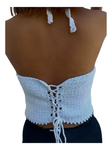 Remera de online hilo al crochet