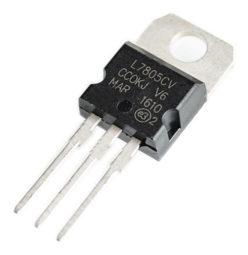 Lm7805 Regulador De Tension Fijo +5v 1a Original St X10uni