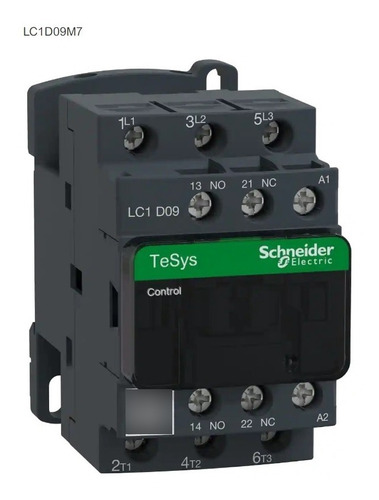 Contactor  Tesys 9amp 220vac  Lc1d09m7 Schneider Electric