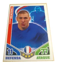 Comprar Carta Karim Benzema Match Attax Mundial 2010