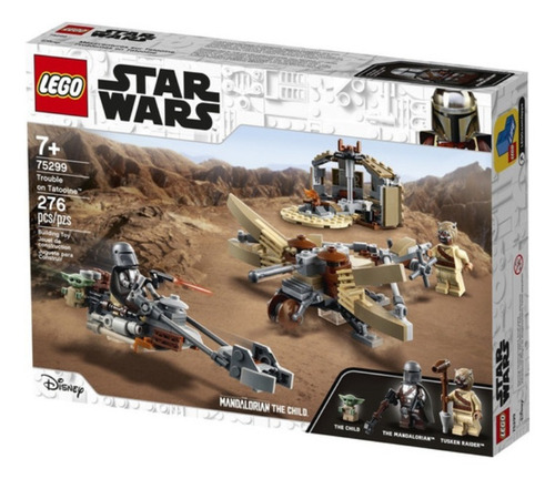 Imagen 2 de 4 de Bloques para armar Lego Star Wars Trouble on Tatooine 276 piezas en caja