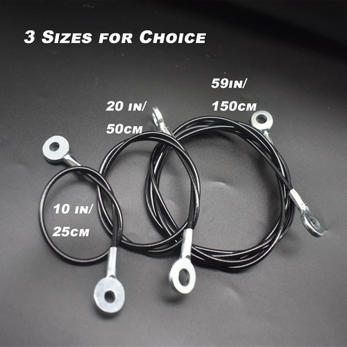 - 10 Correas De Alambre De Acero Galvanizado De 50 Cm, ...